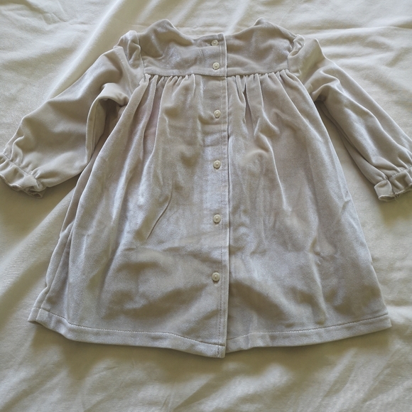 Velvet Party Dress for Infant - Picture 2 of 2